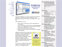 Tablet Screenshot of helpblocks.com